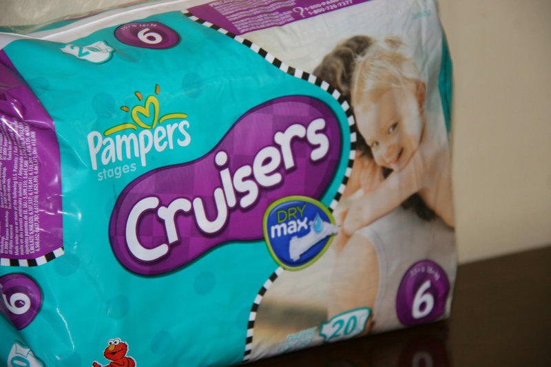 A package of Pampers that uses a new Procter & Gamble technology called Dry Max is seen in Alexandria, Va. P&G says there’s no evidence that the diapers cause rashes or burns.