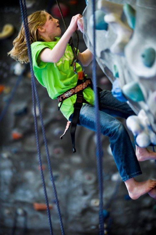 Rock climbing is another one of Chelsea Piers’ activities.