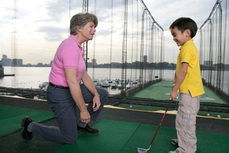 Youngsters can climb walls, learn golf, use trampolines or engage in many other sports at Chelsea Piers. Older people are more likely to be taken in by the history of the site.