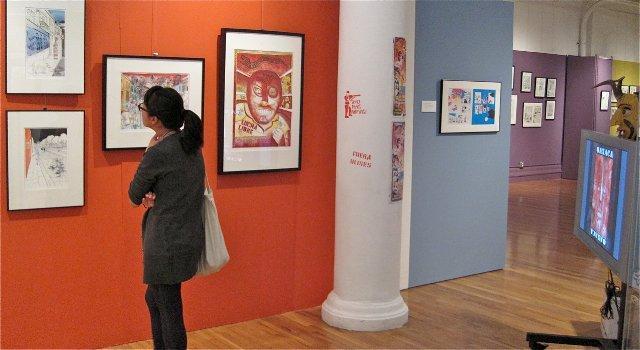 Comics fans of all ages can lose themselves in the Museum of Comic & Cartoon Art.