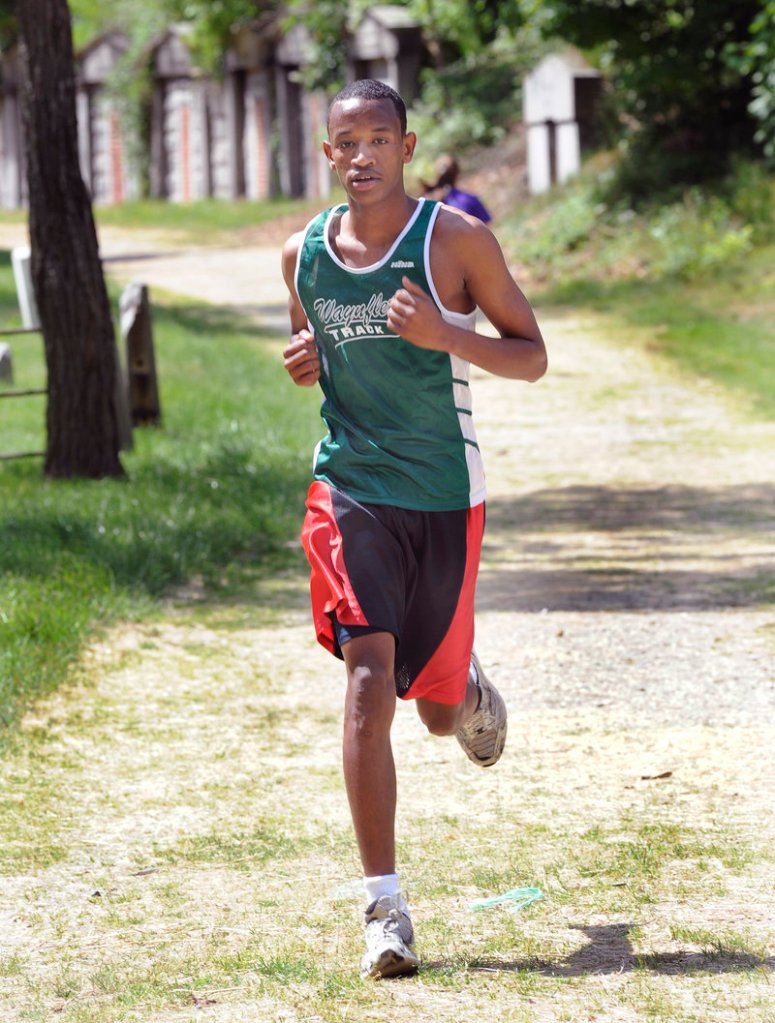 Abshir Horor of Waynflete always regarded the sprints as the spotlight events in outdoor track, but now as a distance runner has developed an appreciation for those events.
