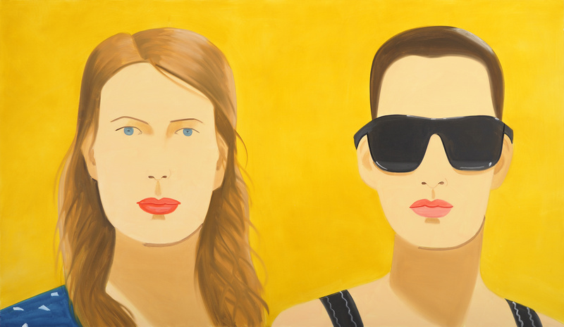 “Sharon and Vivien,” 2009, oil on linen, 84 by 144 inches. Painting Artist-Art