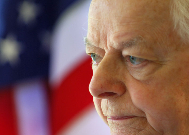 Sen. Robert C. Byrd, D-W.Va., a fiery orator versed in the classics and a hard-charging power broker who steered billions of federal dollars to the state of his Depression-era upbringing.