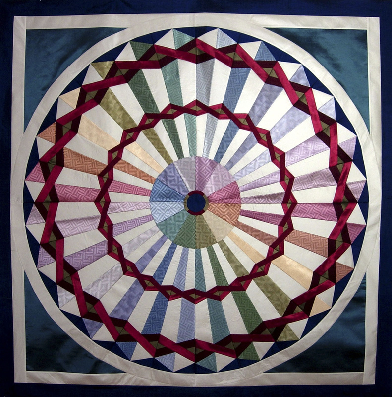 “Carnival” quilt designed by Stacey Sharman of Berkeley, Calif.