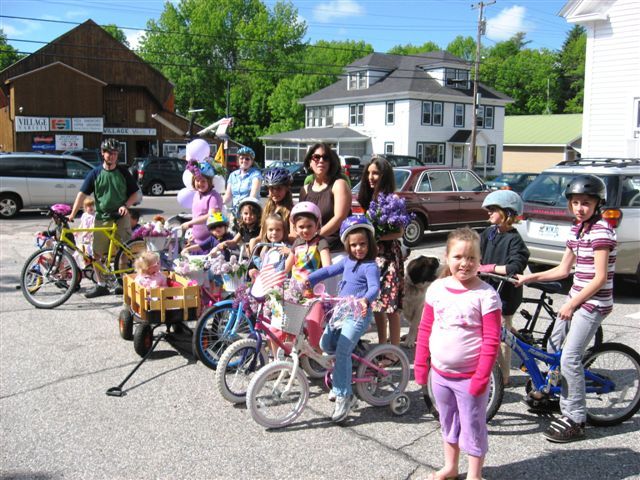 The 2009 Kezar Falls Lilac Festival Bike and Doll Carriage Parade gets started. This year's event will be held Saturday.