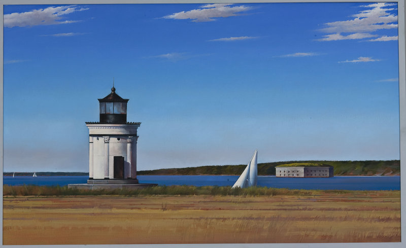 “Bug Light,” 1987, oil on canvas, 22 by 30 inches