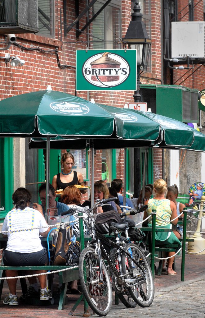 Gritty McDuff’s in Portland (shown), Freeport and Auburn won in the Best Bar category.