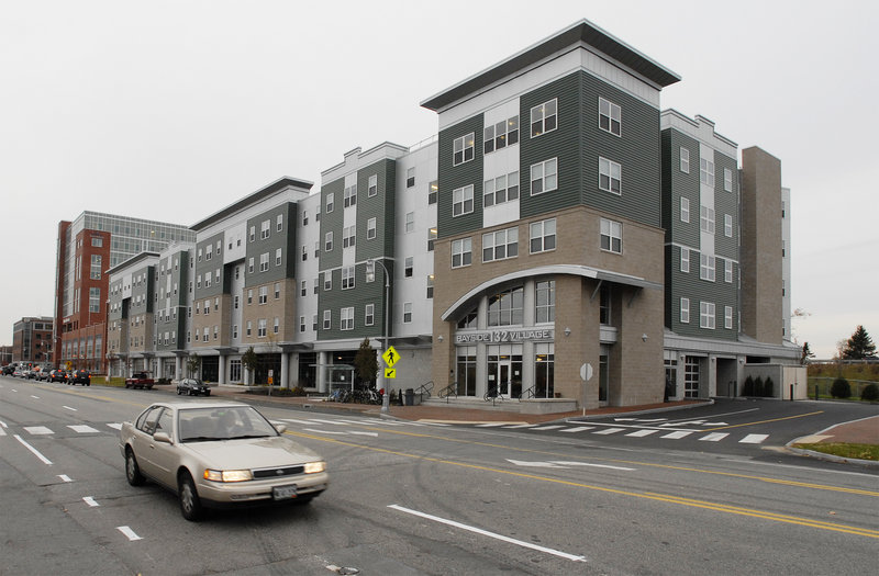 The privately run Bayside Village complex at 132 Marginal Way opened in the fall of 2008 and was billed as an innovative option for college students in Greater Portland.