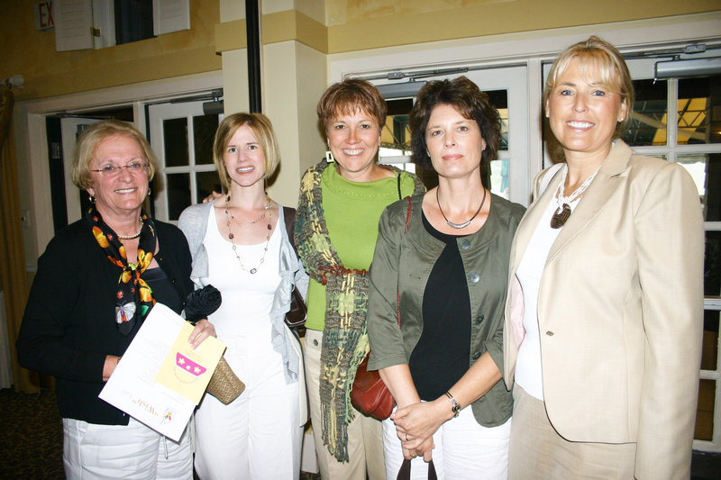 Joan Moorehead of Paris, Jennifer O’Rourke of Sumner, Doreen Simmons of South Paris, Cathy Dow of Paris and Dawn Minigell of Norway