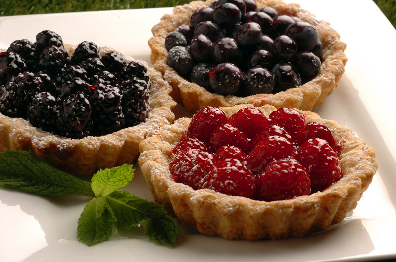 Lindsey’s Berry Tarts with raspberries, blackberries and blueberries, are a spectacular dessert that showcases summer’s fruity bounty.