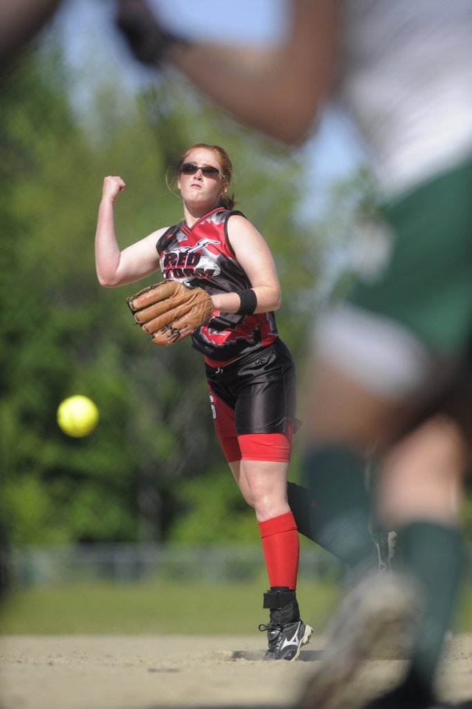 Mo Hannon and her Scarborough teammates will try to move a step closer to a second straight Class A softball state championship when they face South Portland today in the Western Maine final.