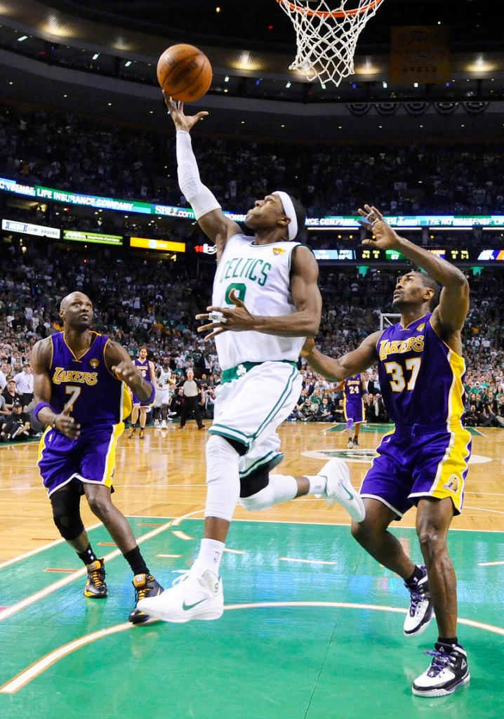 Rajon Rondo and the Celtics hold a 3-2 series lead over the Lakers heading into Game 6 tonight in Los Angeles. Rondo admits that winning the title in Los Angeles would be “something special.”