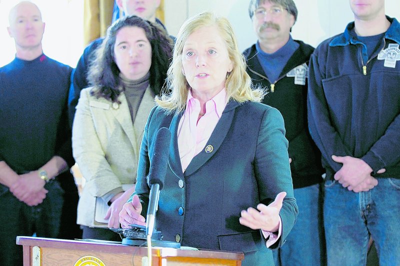 “We need the force of law to make sure they pay every penny they owe us,” U.S. Rep. Chellie Pingree, D-Maine, said about BP on Monday.