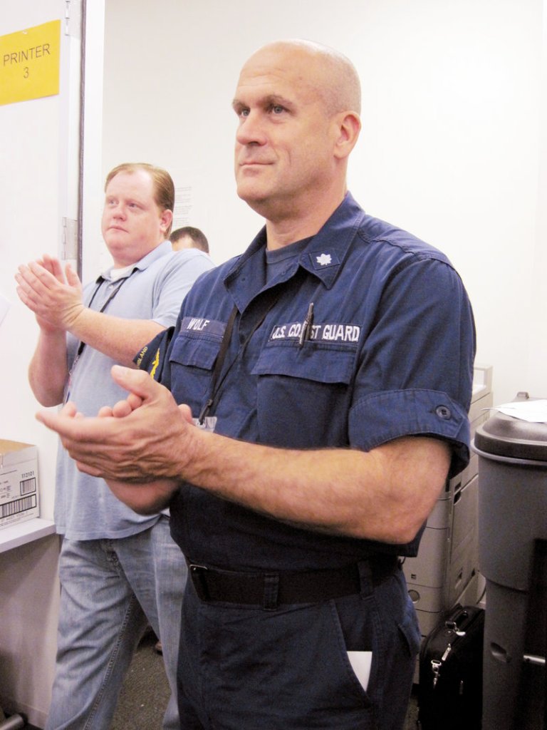 USCG Cmdr. Paul Wolf, Scarborough resident