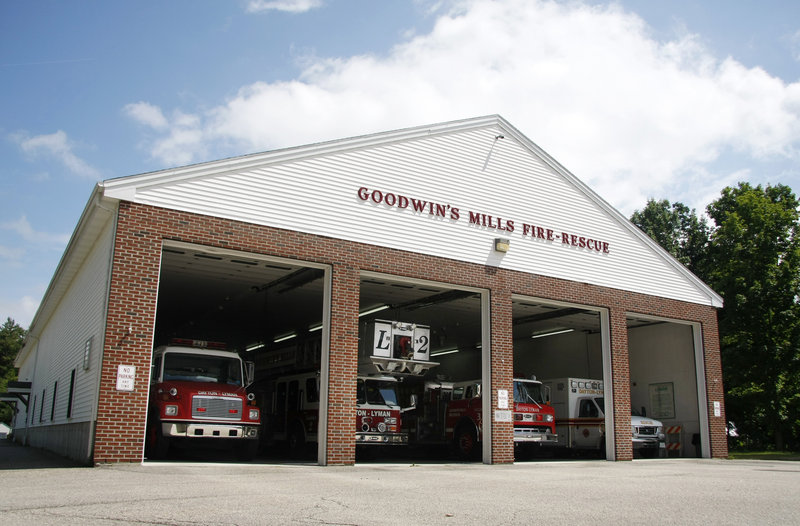 Goodwin’s Mills plans to renovate and add to its fire station using $879,000 in federal stimulus funds and $100,000 in local money.