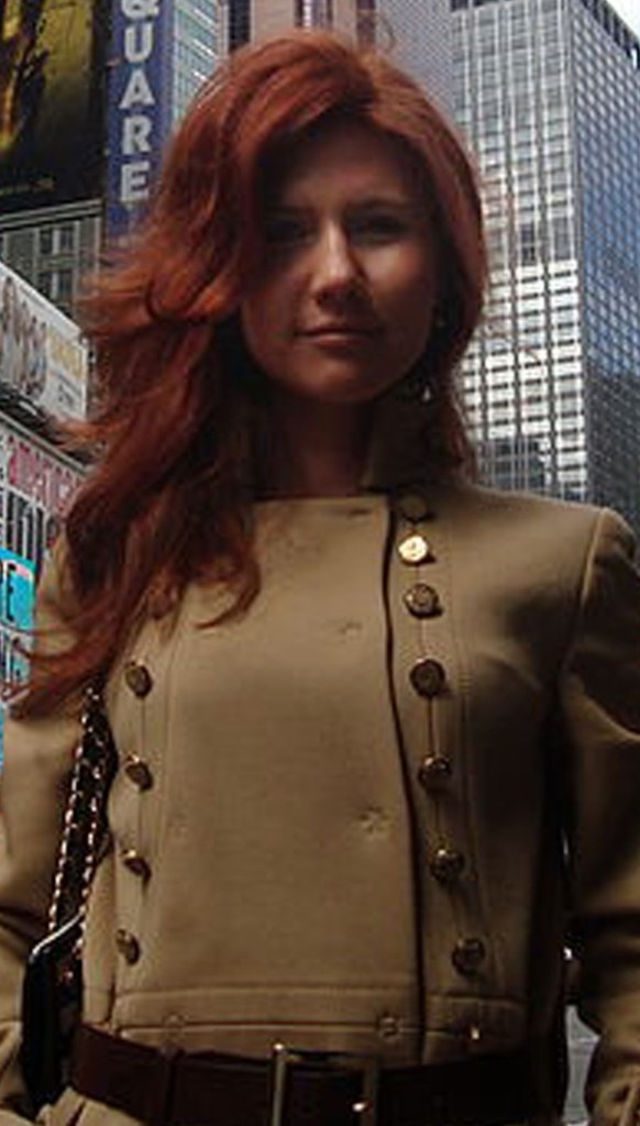 Anna Chapman of New York, pictured on a social networking site, is one of the 11 people arrested in an alleged spy ring.