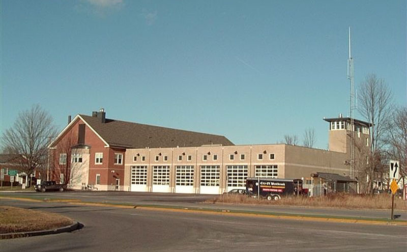 Screen capture from the city of Westbrook website shows the Westbrook Fire-Rescue Station 1 at 570 Main St.