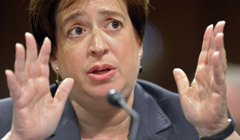 Supreme Court nominee Elena Kagan says it would be an inspiring sight for many people to see the Supreme Court in action.
