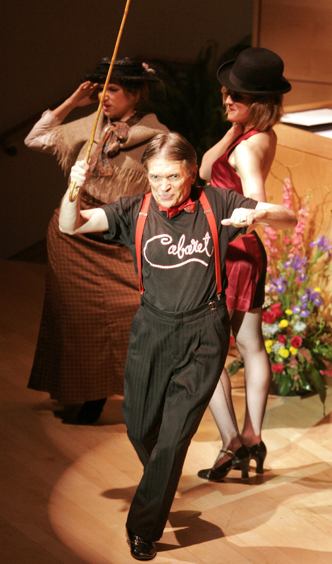 Abbott's big break in theater came in New York in the 1960s when he made the part of the emcee in "Cabaret" his signature role. He reprised it in 2008 during festivities for Maine State's 50th-anniversary year.