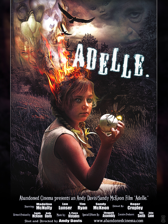 "Adelle," a "trippy art film" from Maine director Andy Davis, stars Megan McNulty, who was born in Biddeford.