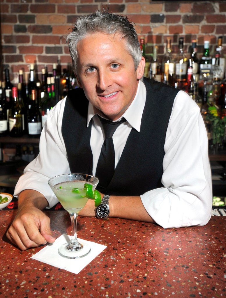 Bartender Dave Tucci makes a mean “Silver Fox” martini.