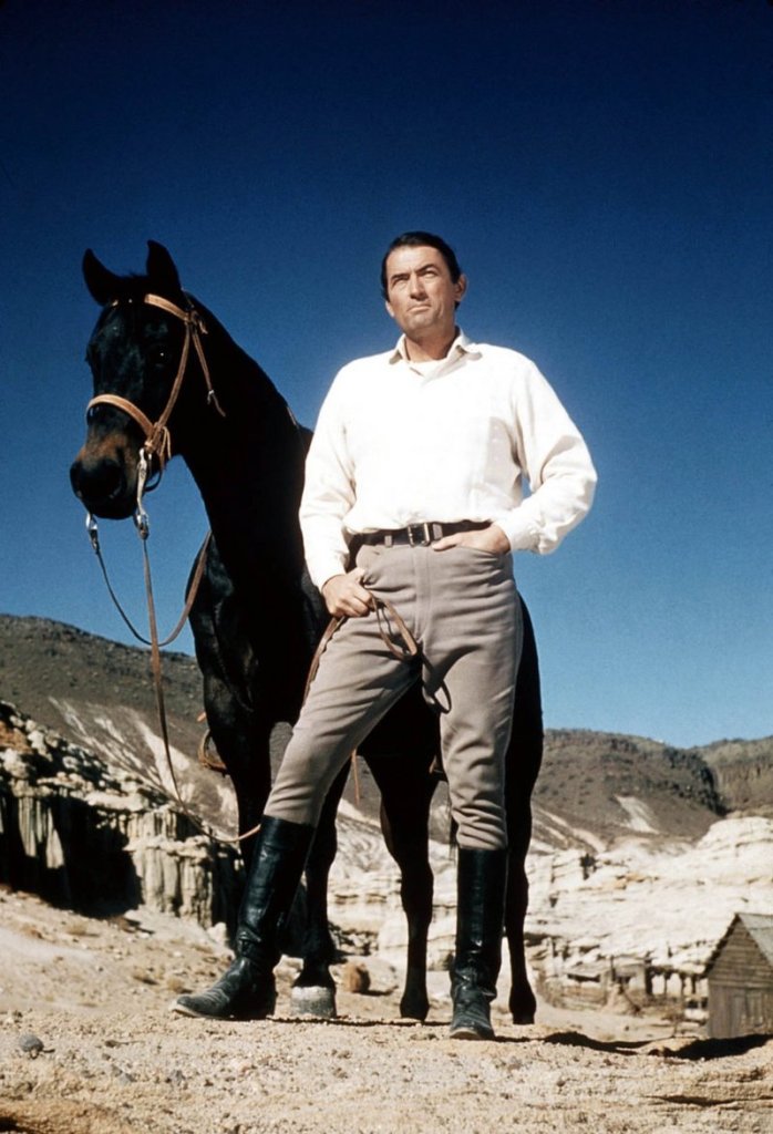 Gregory Peck in “Big Country”