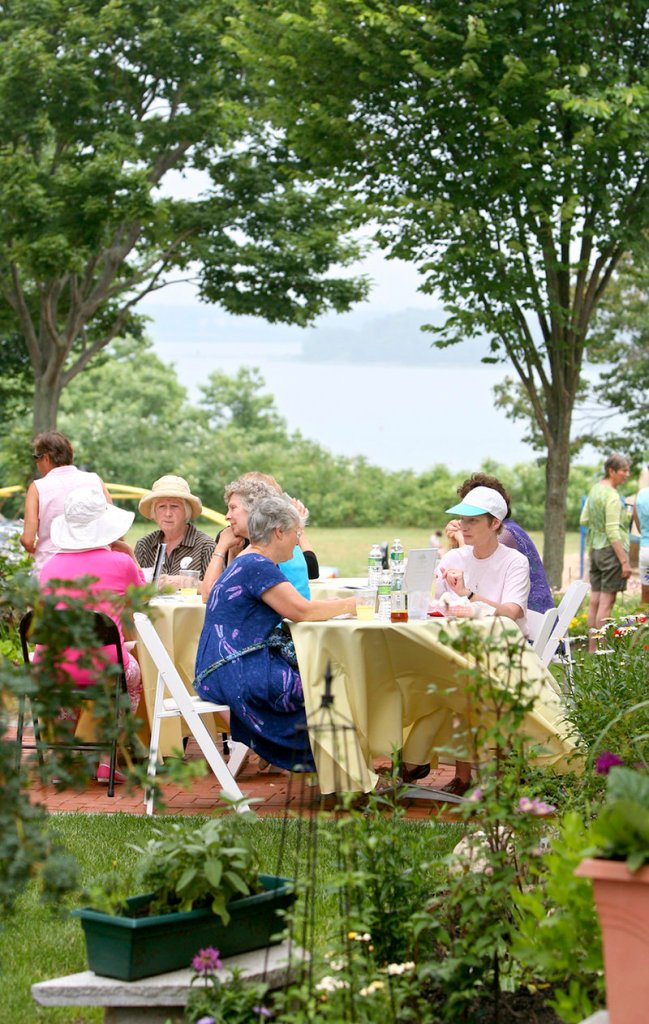 Lobster rolls, fresh crepes and focaccia sandwiches are provided to those visiting the gardens at 129 and 133 Morning St.