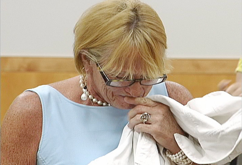 Jan Mooney, a former school bus driver in Saco, pleaded guilty to operating under the influence as part of a plea agreement in Biddefort District Court on Tuesday.