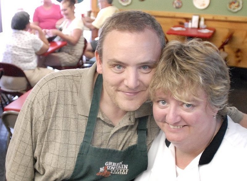 2009 file photo/The Portland Press Herald Dean and Laura Franks pose together at Lauras Kitchen in Wells last summer. The couple started their business in 2000, but it was deemed marginal by the State Department last year.
