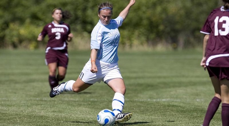 Self-discipline has been a key to success for Kelsey Wilson of Gorham, a senior midfielder who recently was named captain of the University of Maine soccer team.