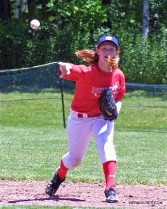 Allie Spinney, 12, of Old Orchard Beach and her team will play against boys starting Aug. 13 in New York.