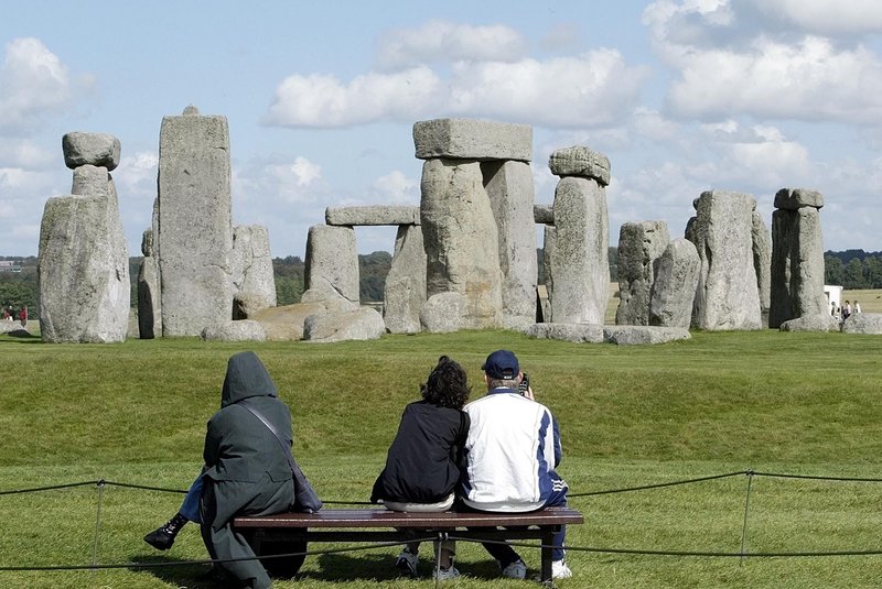 Stonehenge, seen here in 2004, was once the center of the largest ceremonial center in Europe and experts say it dates back at least 3,500 years. Scientists surveying the area recently said they discovered the foundations of a second circular structure only a half-mile from the monument.