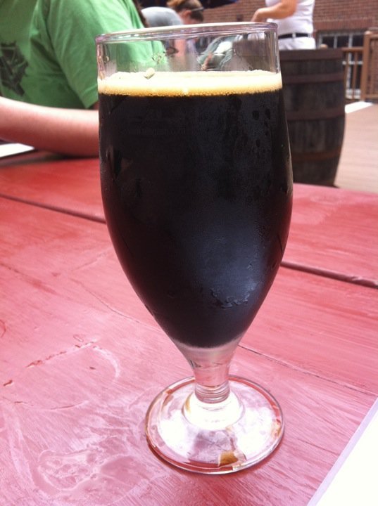 Palo Santo Maron is a Dogfish Head ale with a 12 percent alcohol content that was sampled at Novare Res.