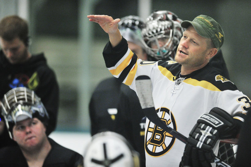 Tim Thomas is a Vezina Trophy-winning goalie who plays for the Boston Bruins, but he wants his hockey camps to be so well run it doesn't matter whose name is attached.