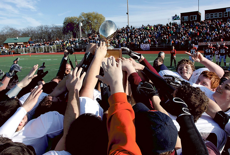 Windham captured its first Class A football state championship last fall, beating Bangor in the state final, but the Eagles must replace several key players, including Fitzpatrick Trophy winner Jack Mallis and quarterback Jackson Taylor.