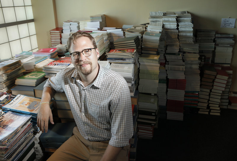 Joshua Bodwell is the new director of the Maine Writers & Publishers Alliance. He has high hopes and big plans for the 35-year-old organization.