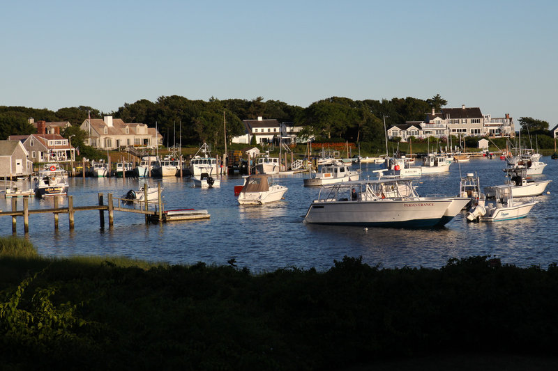 Privately owned boats are moored in Wychmere Harbor in Harwich, Mass. Groundfishing has virtually disappeared in this small port, and new fishing rules enacted in May have fishermen at New England’s major ports worried their historic fishing communities could fade away as well.