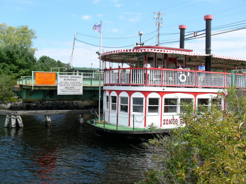 End of an era: 2010 marks the last season the Songo River Queen and other large boats will be able to pass between Long Lake and Brandy Pond toward Sebago Lake.