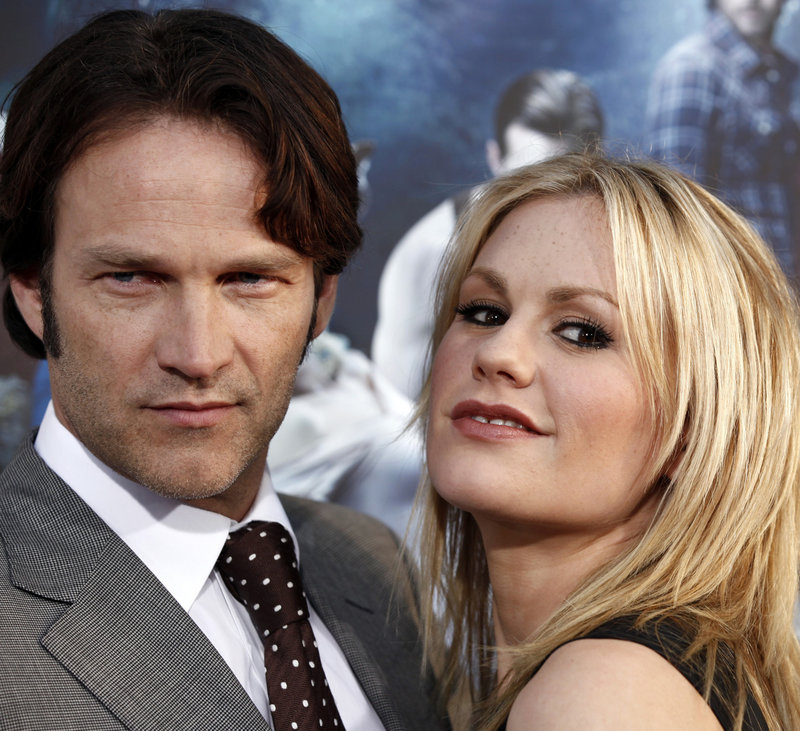 Stephen Moyer and Anna Paquin