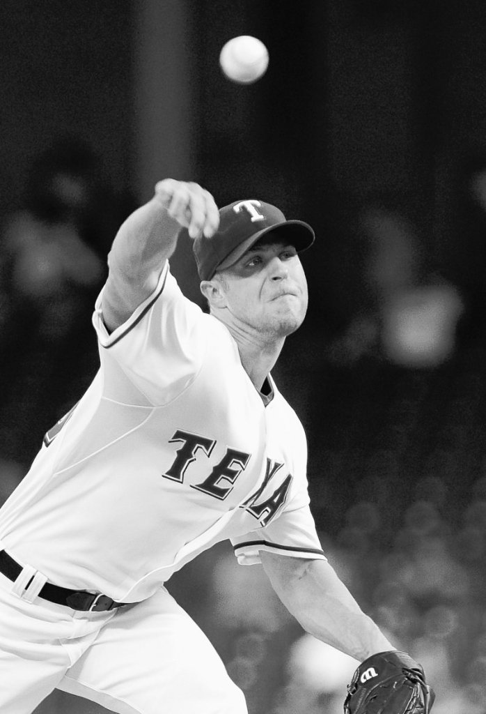 Texas pitcher Rich Harden threw 62⁄3 no-hit innings against Minnesota before the Rangers were forced to take him out of the game, due to a high pitch count.