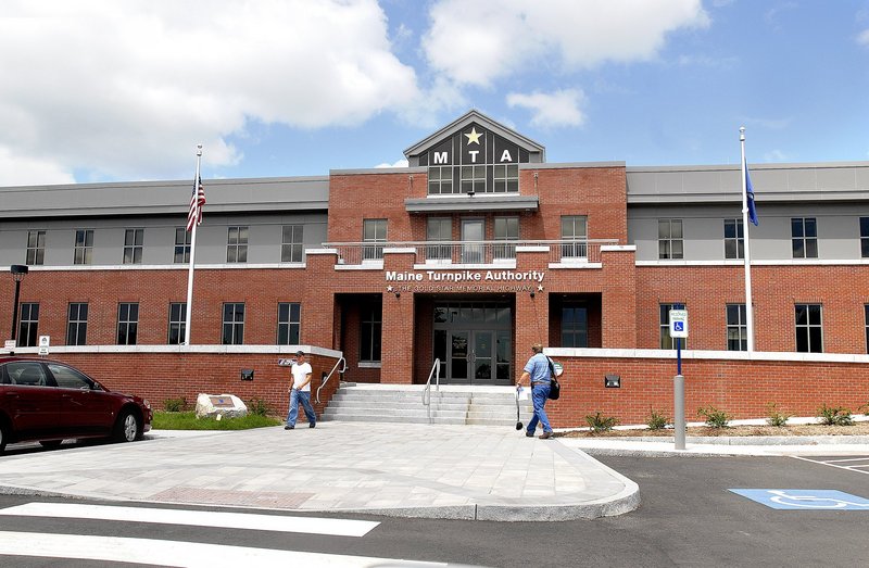 The new Maine Turnpike Authority headquarters in South Portland.