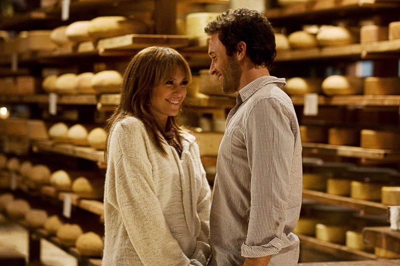 Jennifer Lopez and Alex O'Loughlin exhibit a bit of chemistry in "The Back-Up Plan."