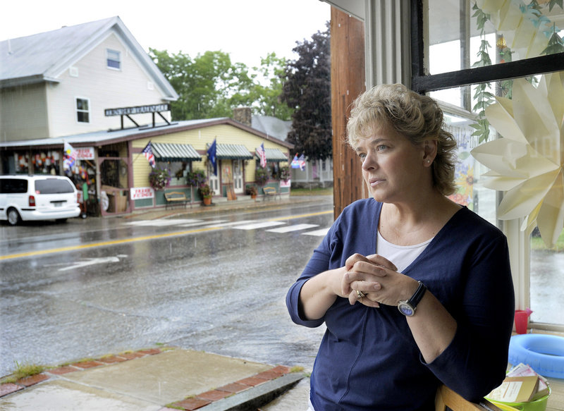 Rose Johnson, who runs EFG Books and Gallery in Bridgton, opposes a McDonald’s in town. “I hope that they don’t bring it in because it’s going to end up looking like North Windham: the nondescript strip mall, no-character New England-type place,” the Casco resident said.