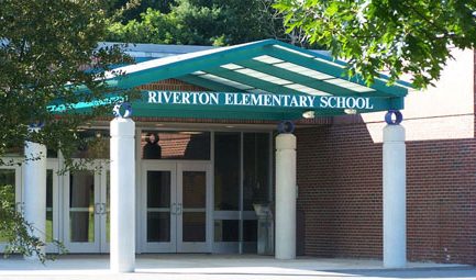 Portland's Riverton Community School, where a three-year, $1.3 million school improvement plan is in place.