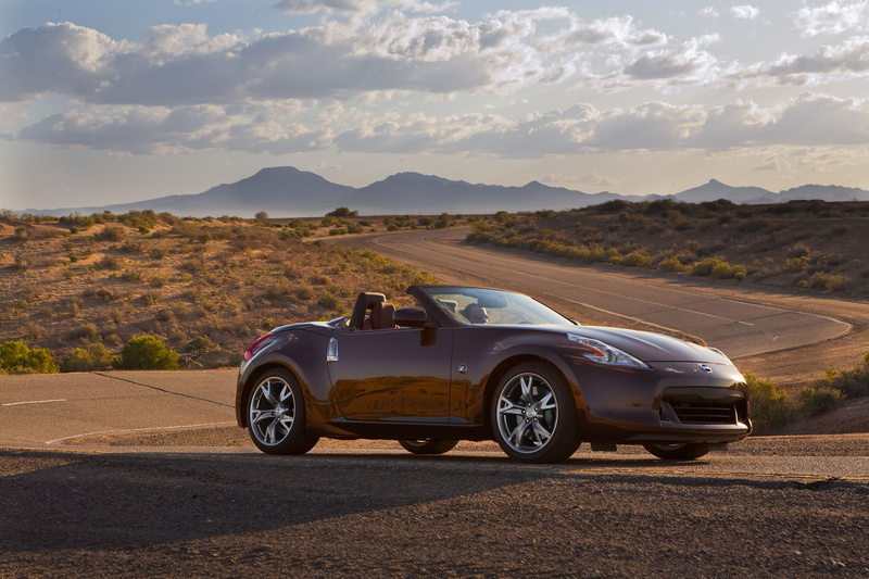 Nissan shortened and widened its Z-car during its redesign for 2010, and it enhanced some curves and fender flares. These changes add up to a more muscular and macho looking sports car, even in its roadster version. Nissan 370z Nismo Roadster