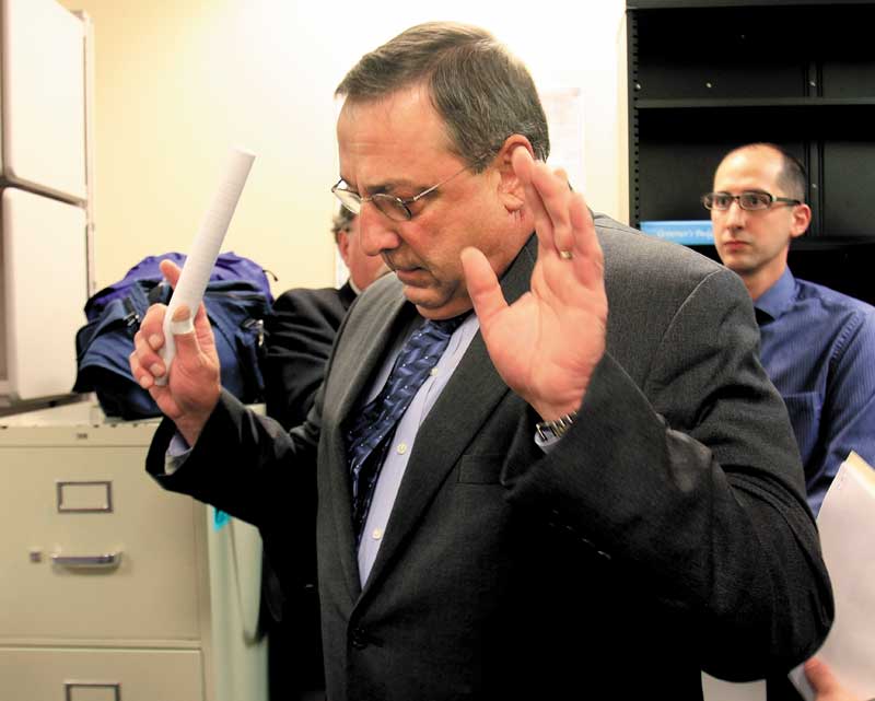 Waterville Mayor Paul LePage stormed away from a tense confrontation with reporters over questions of his wife's residency and tax breaks. The gubernatorial candidate must realize that a state's governor is its ambassador.