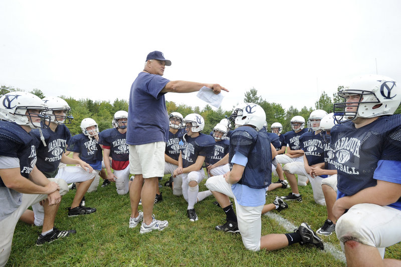 Jim Hartman, the coach, directed a Yarmouth team that totaled one victory in its first two seasons to a regional final last year, and interest in the program continues to grow.