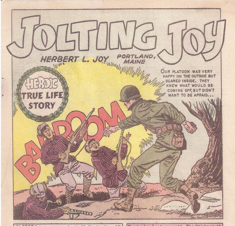 Herbert "Junior" Joy was featured in a comic book from the 1950s.