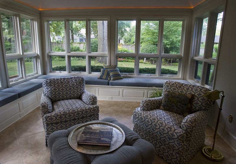 Jim and Judy Heeter of Mission Hills, Kan., converted their screened porch into a year-round room, a popular option nowadays. Beware, though: This may seem like an inexpensive conversion, but remember you may be adding windows, walls and flooring as well as heating and cooling.