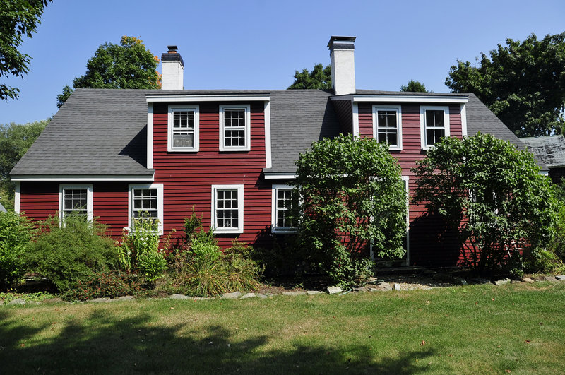 Leslie Hyde and Richard Sanford’s home on Pleasant Street in Yarmouth.